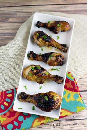 Teriyaki Grilled Chicken - This Gal Cooks