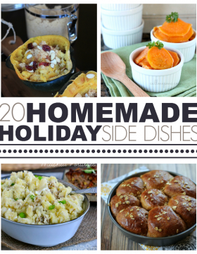 20 Homemade Holiday Side Dishes