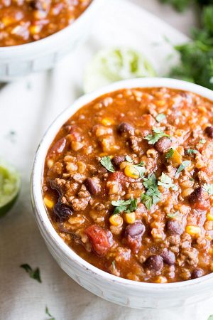 Slow Cooker Tex Mex Soup - This Gal Cooks