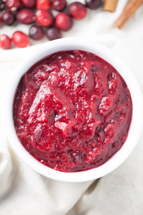 Cranberry Orange Apple Sauce - This Gal Cooks