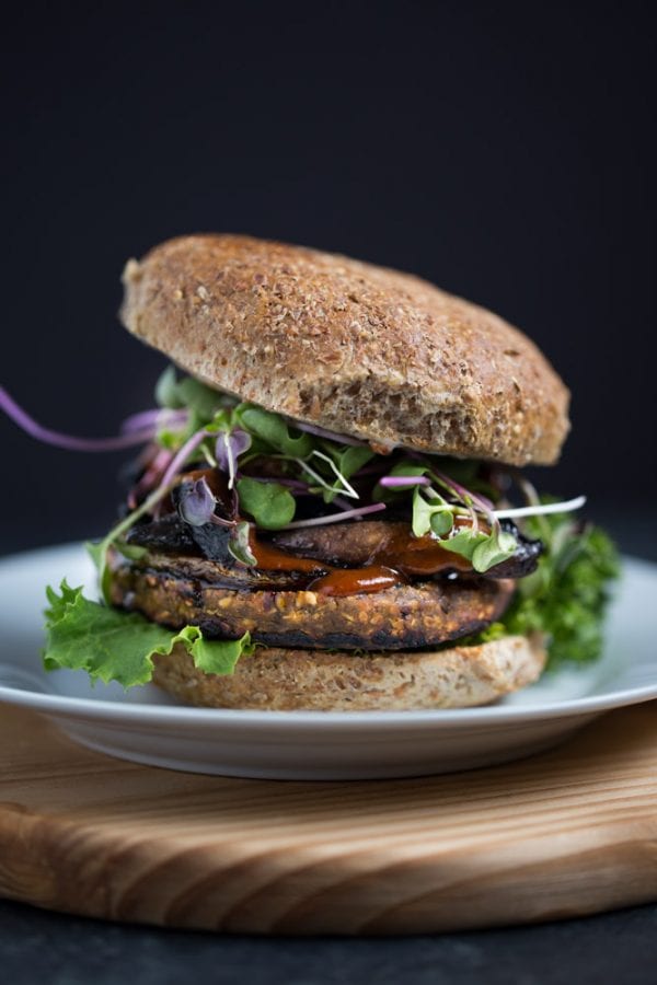 Teriyaki Veggie Burger + a Giveaway - This Gal Cooks