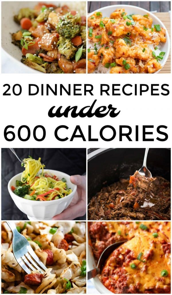 20 Dinner Recipes Under 600 Calories This Gal Cooks