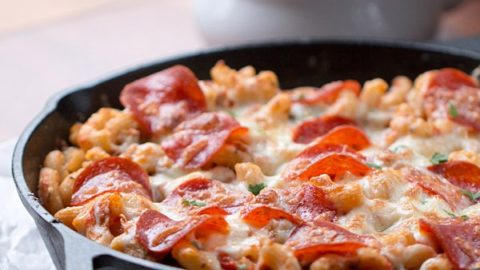 macaroni pizza casserole