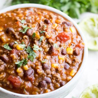 Slow Cooker Tex Mex Soup - This Gal Cooks