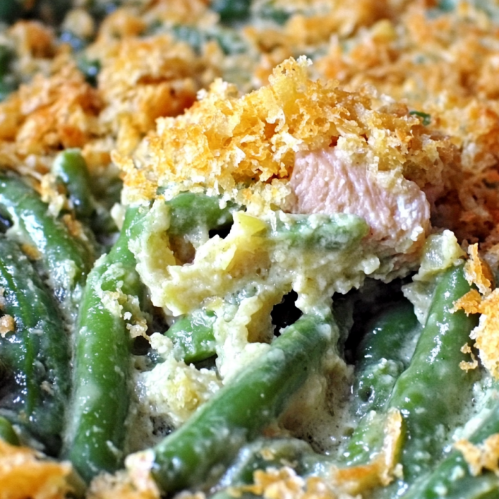 Easy Green Bean Casserole Recipe For Hosting Friends & Family